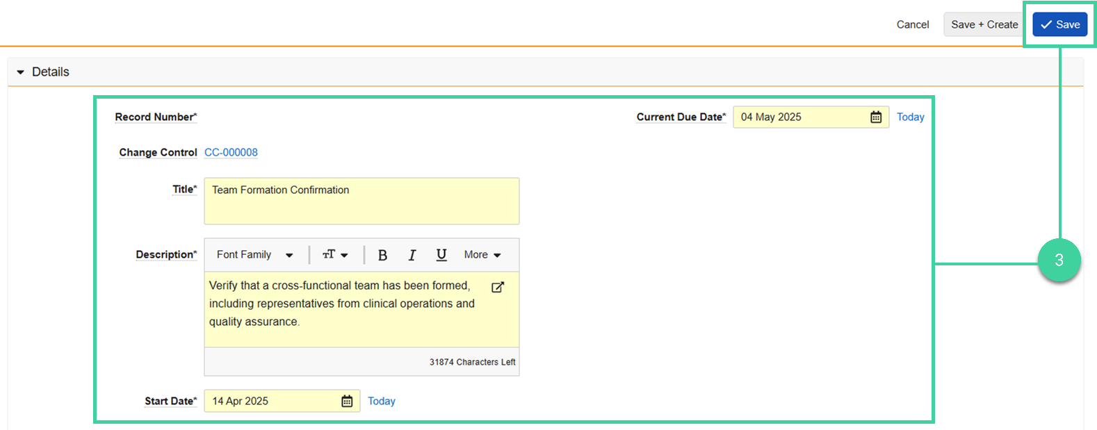 Screenshot step 3