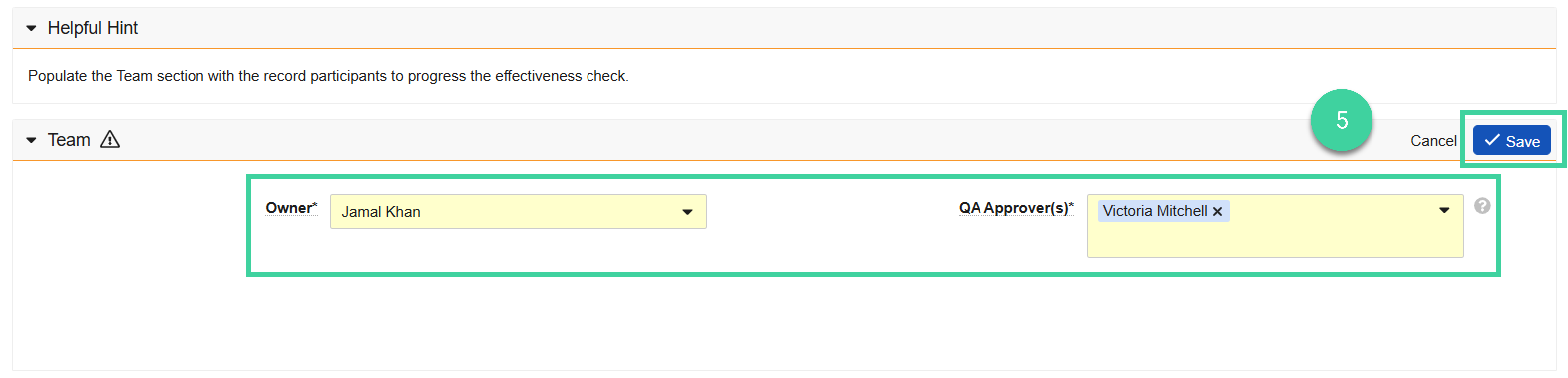 Screenshot step 5