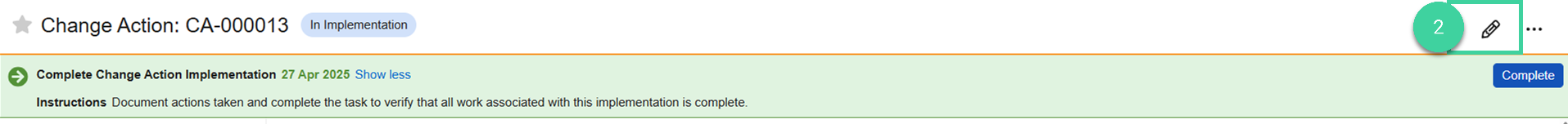 Screenshot step 2