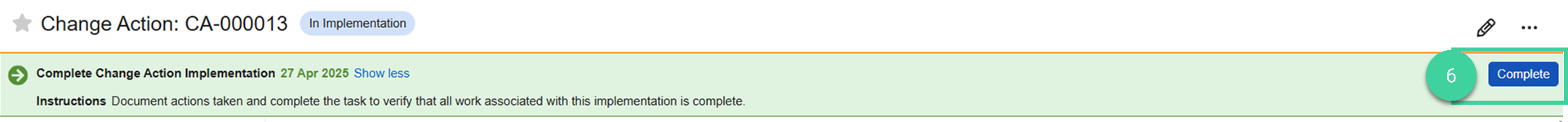 Screenshot step 6