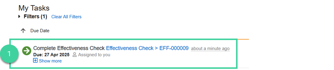 Screenshot step 1