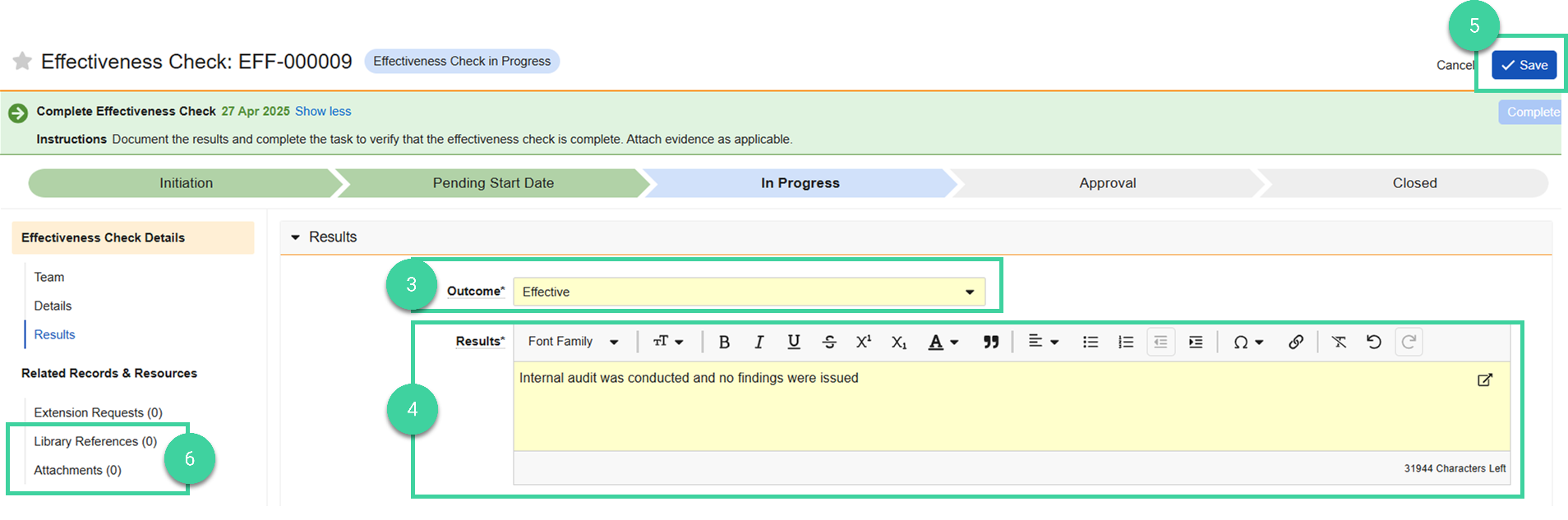 Screenshot steps 3 4 5 and 6