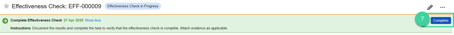 Screenshot step 7
