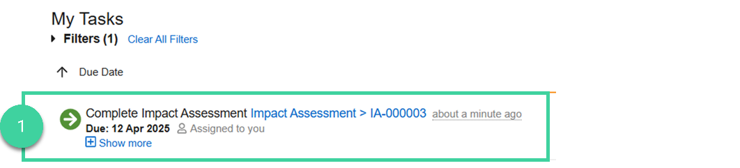 Screenshot step 1
