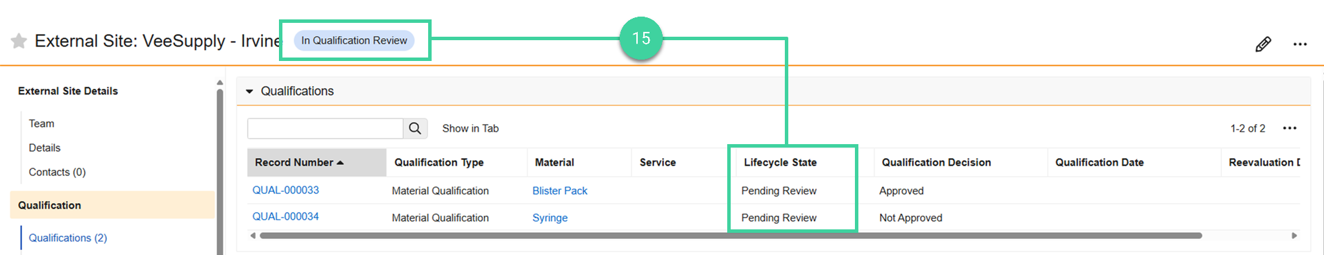 Screenshot lifecycle states