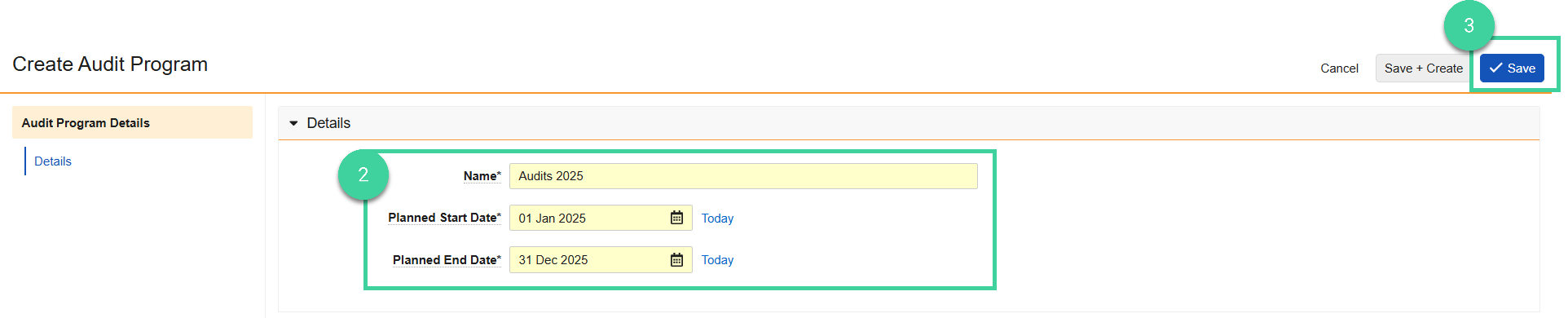 Screenshot step 2
