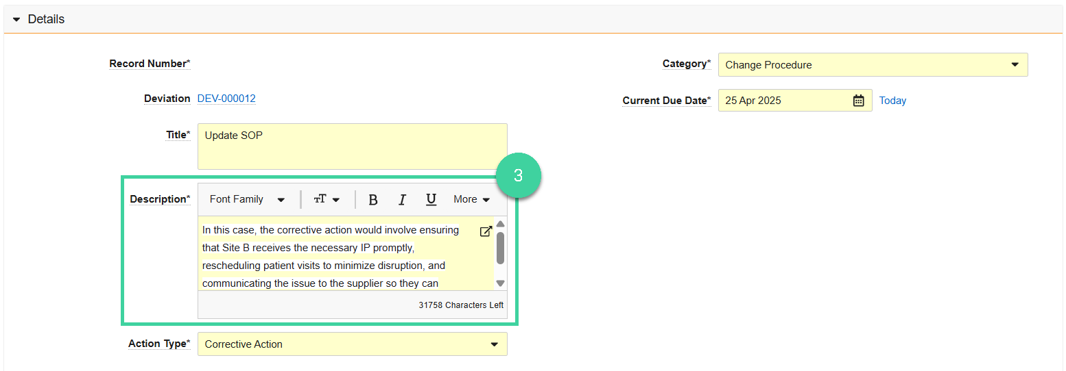 Screenshot step 3