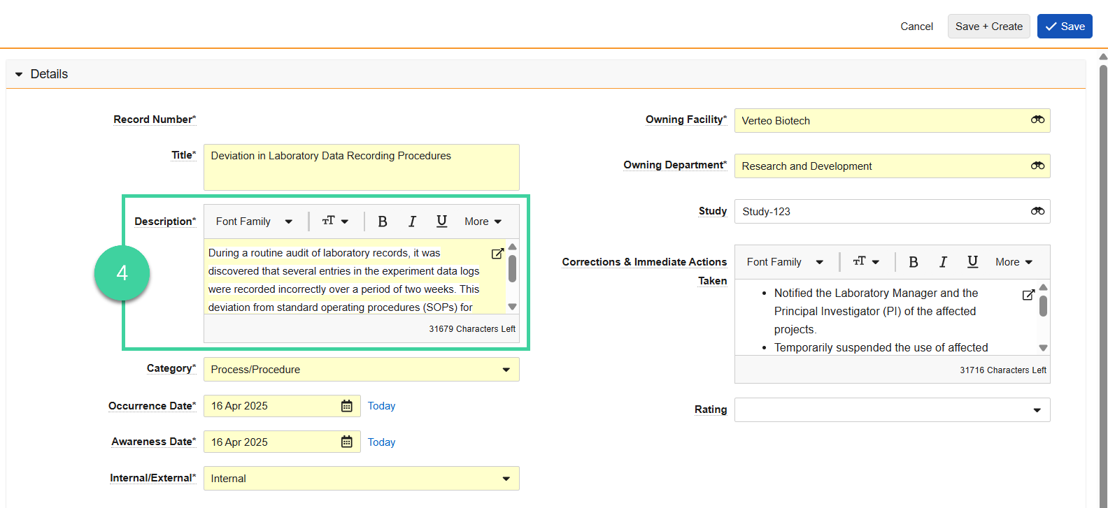 Screenshot step 4