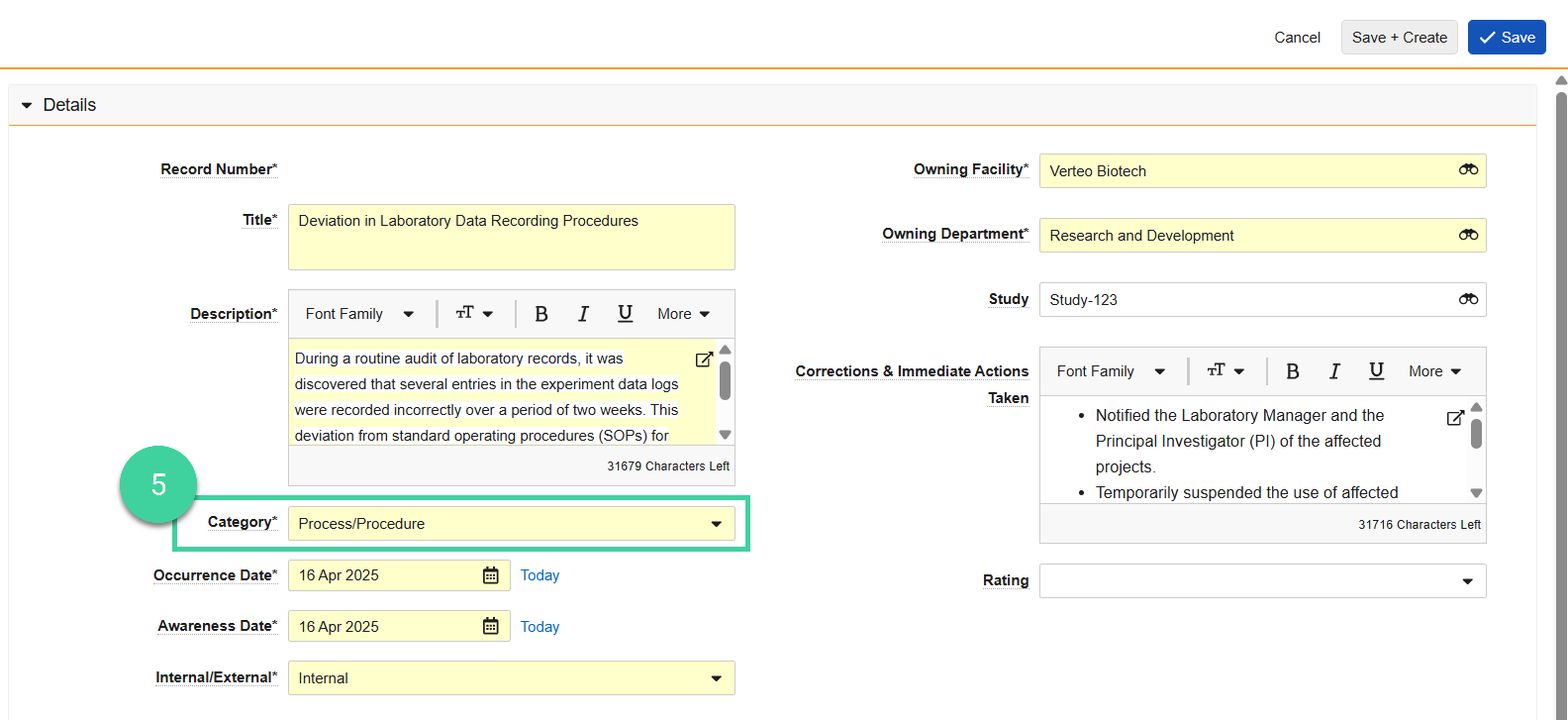 Screenshot step 5