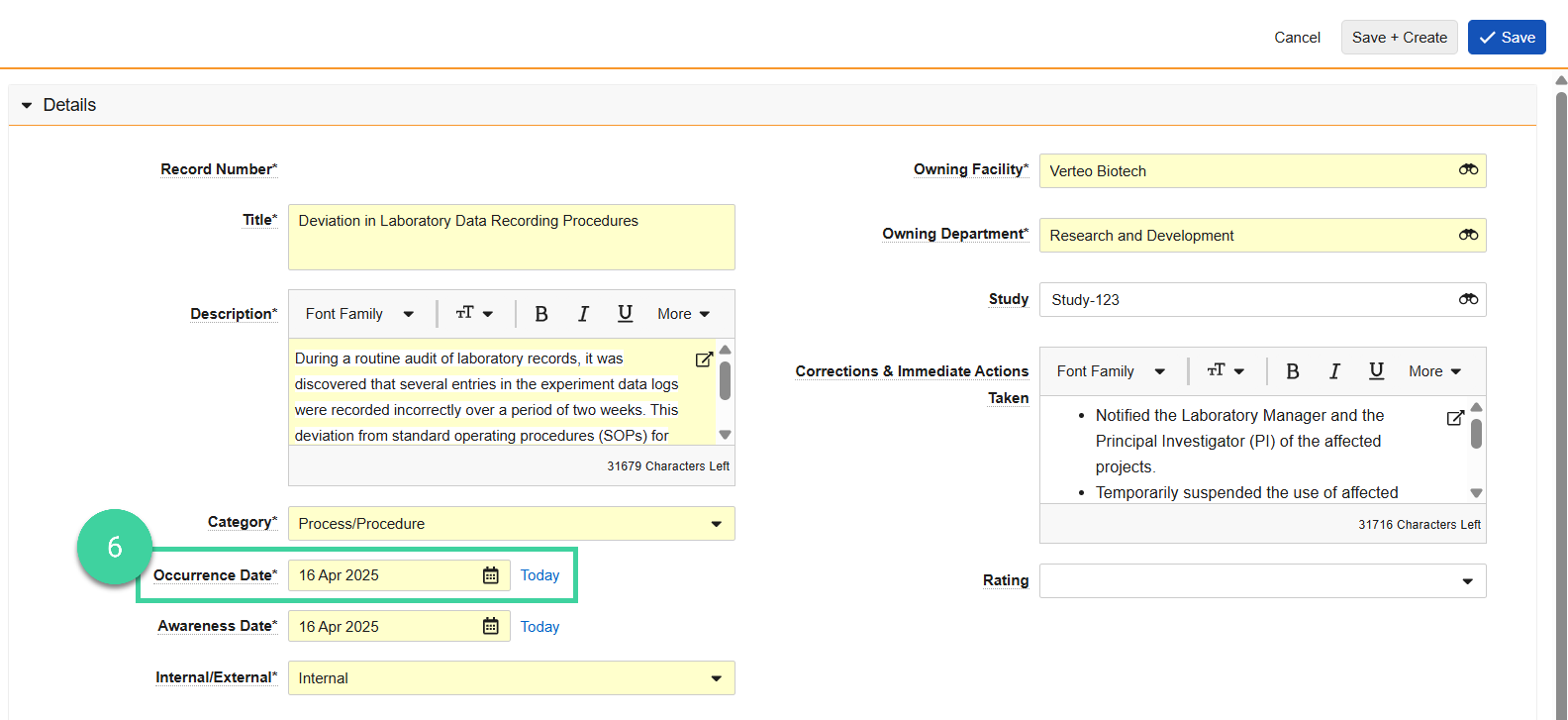 Screenshot step 6
