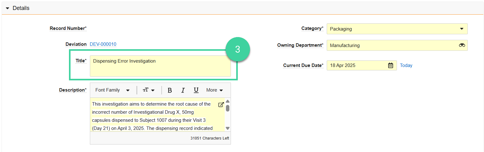 Screenshot step 3