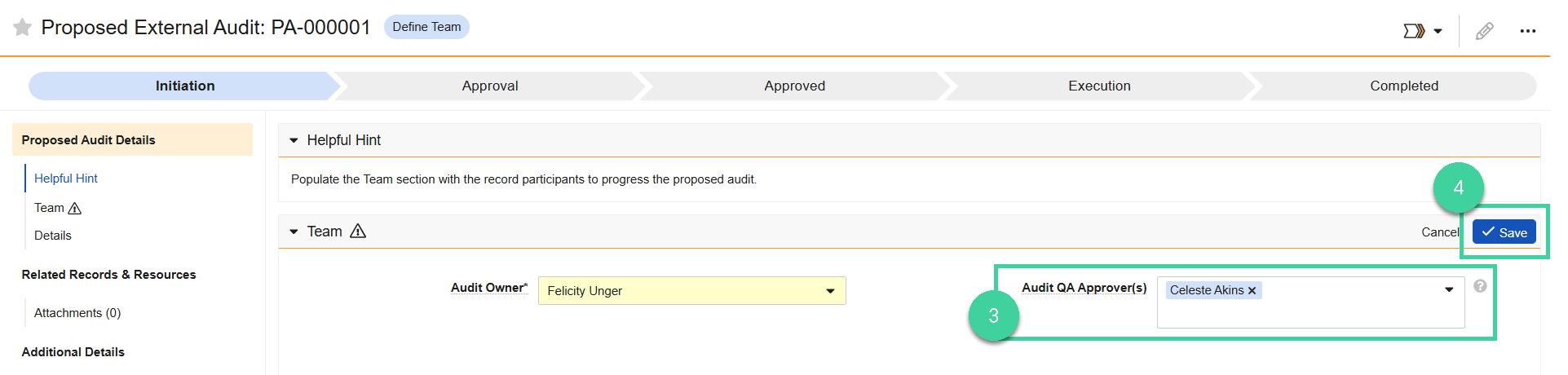 Screenshot step 3