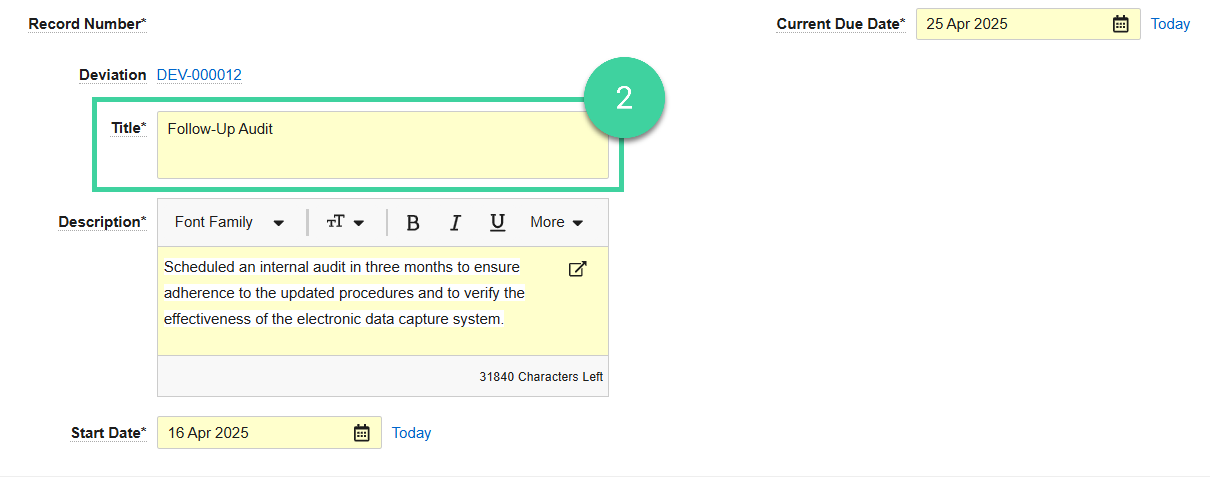 Screenshot step 2