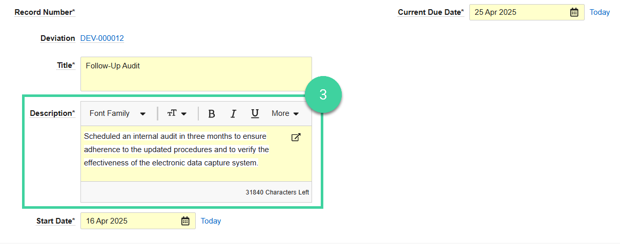 Screenshot step 3