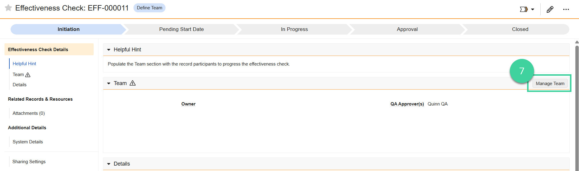 Screenshot step 7