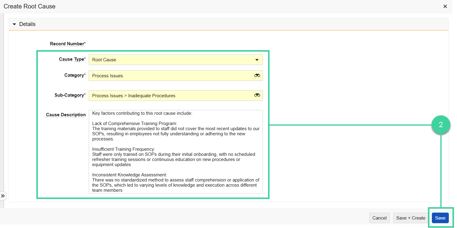 Screenshot step 2