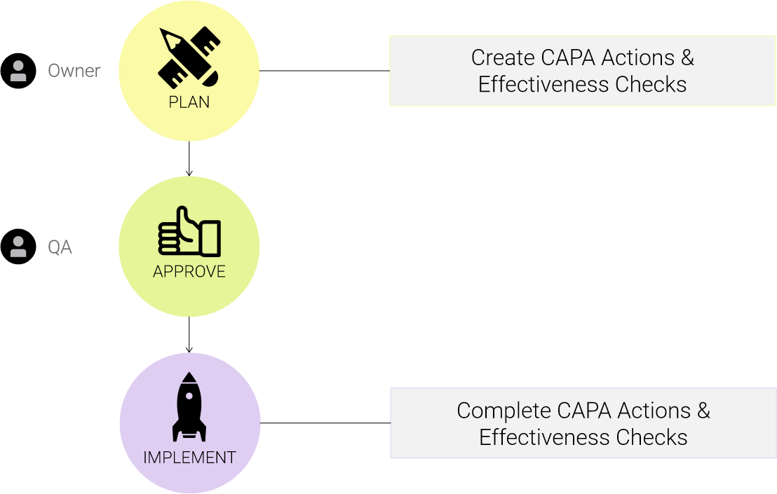 Standalone CAPA Process Diagram