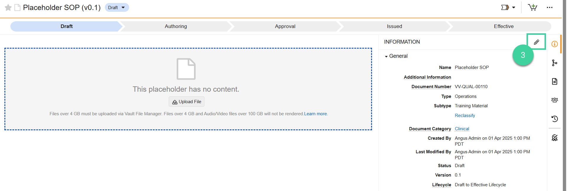 Screenshot step 3