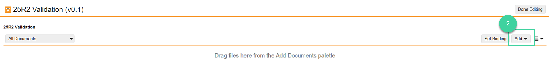 Screenshot step 2