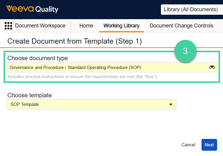 Screenshot step 3