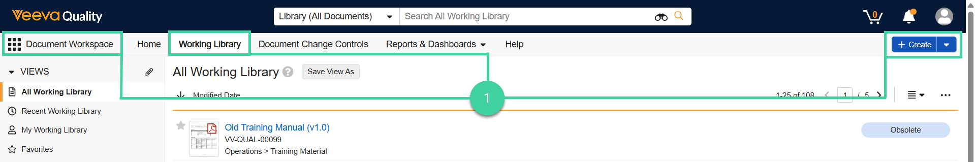 Screenshot step 1