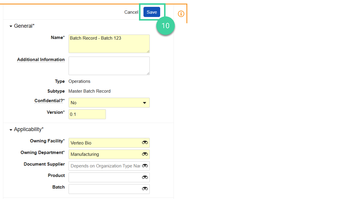 Screenshot step 10