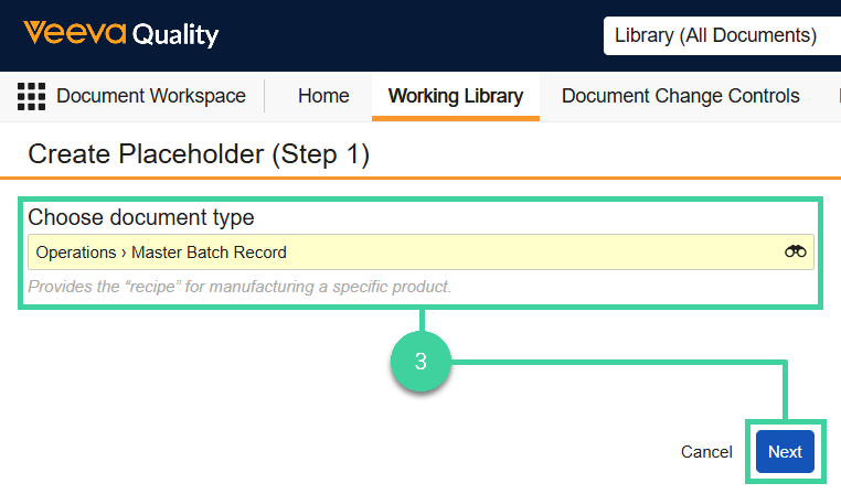 Screenshot step 3
