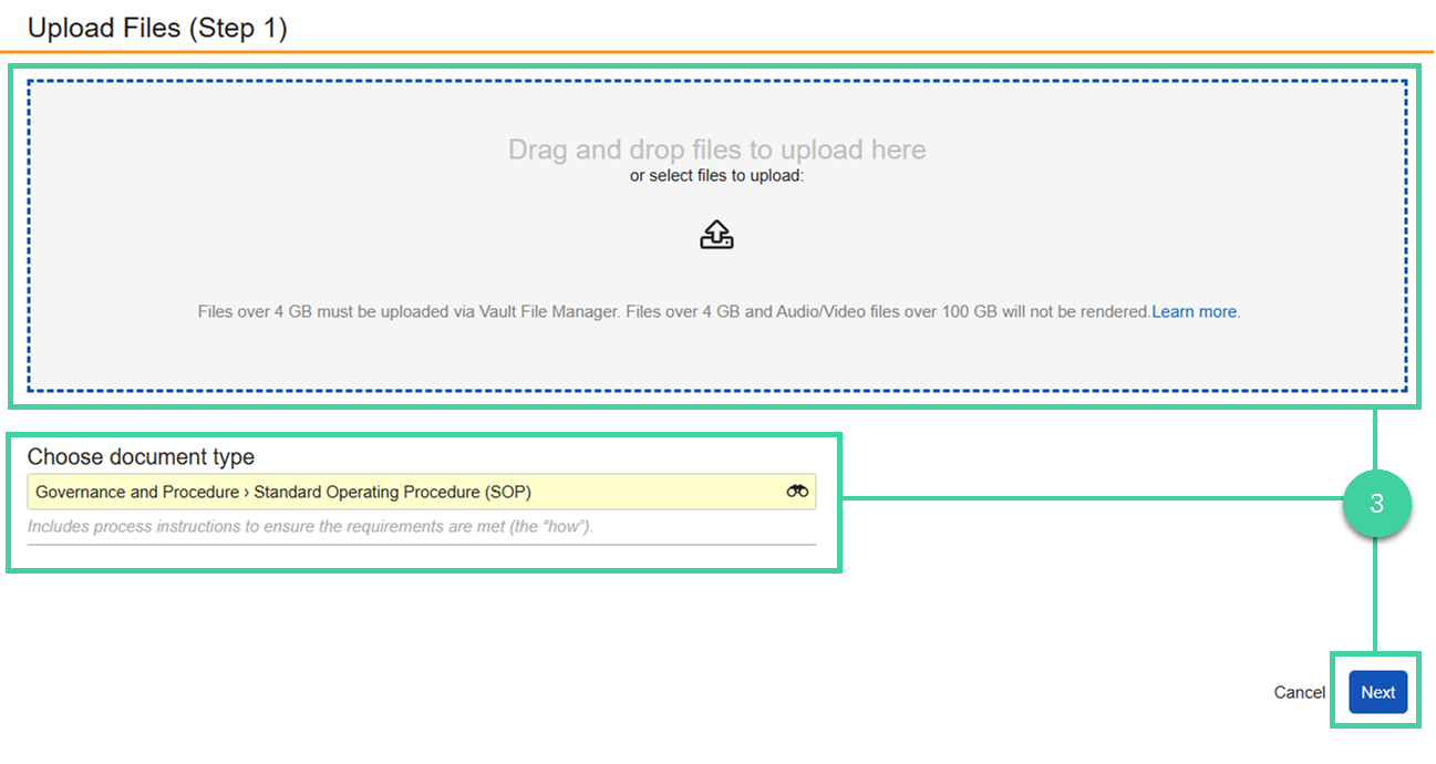 Screenshot step 3