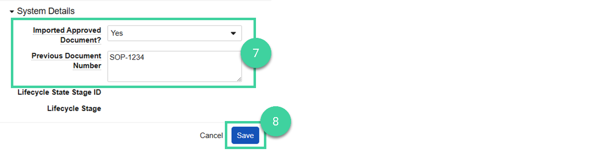 Screenshot steps 7 and 8