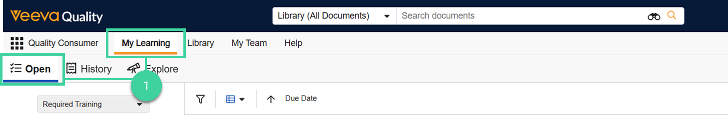 Screenshot step 1