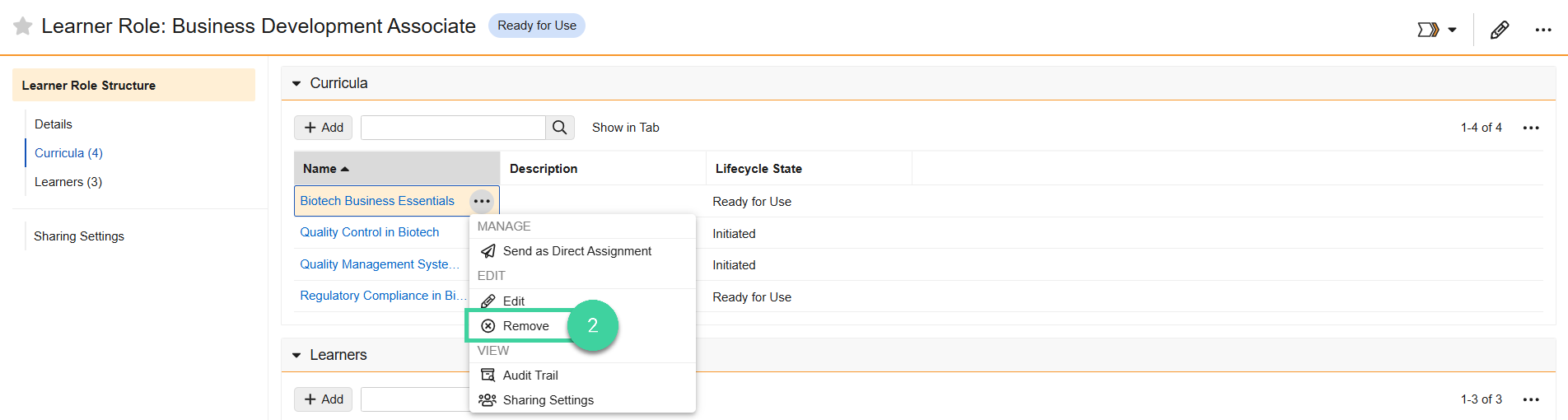 Screenshot step 2