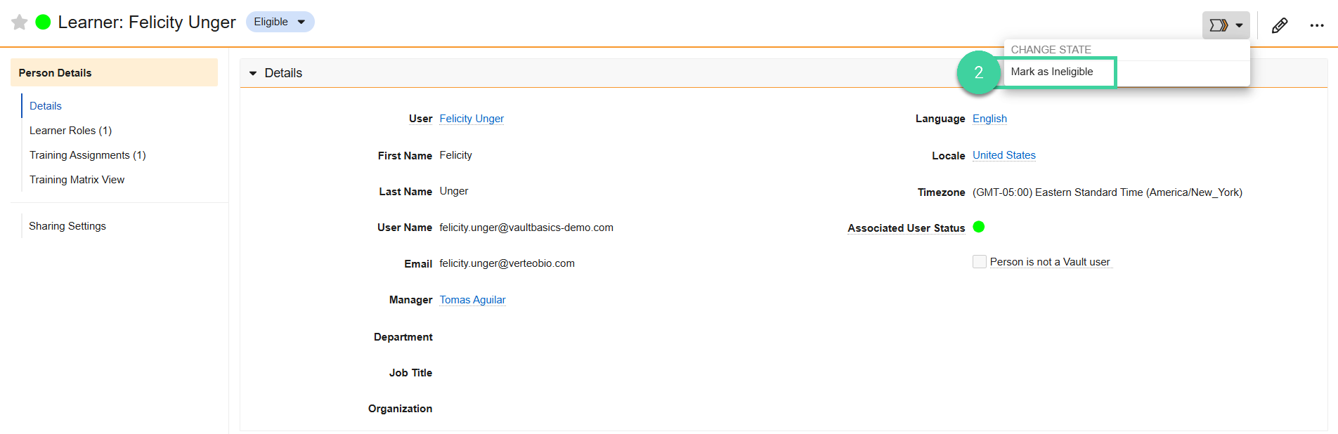Screenshot step 2