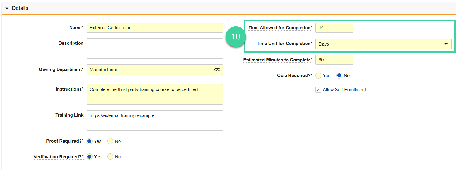 Screenshot step 10