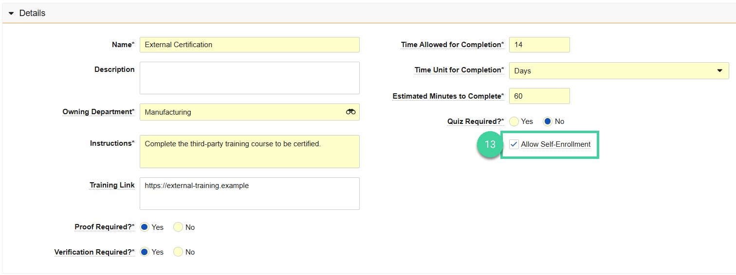 Screenshot step 13