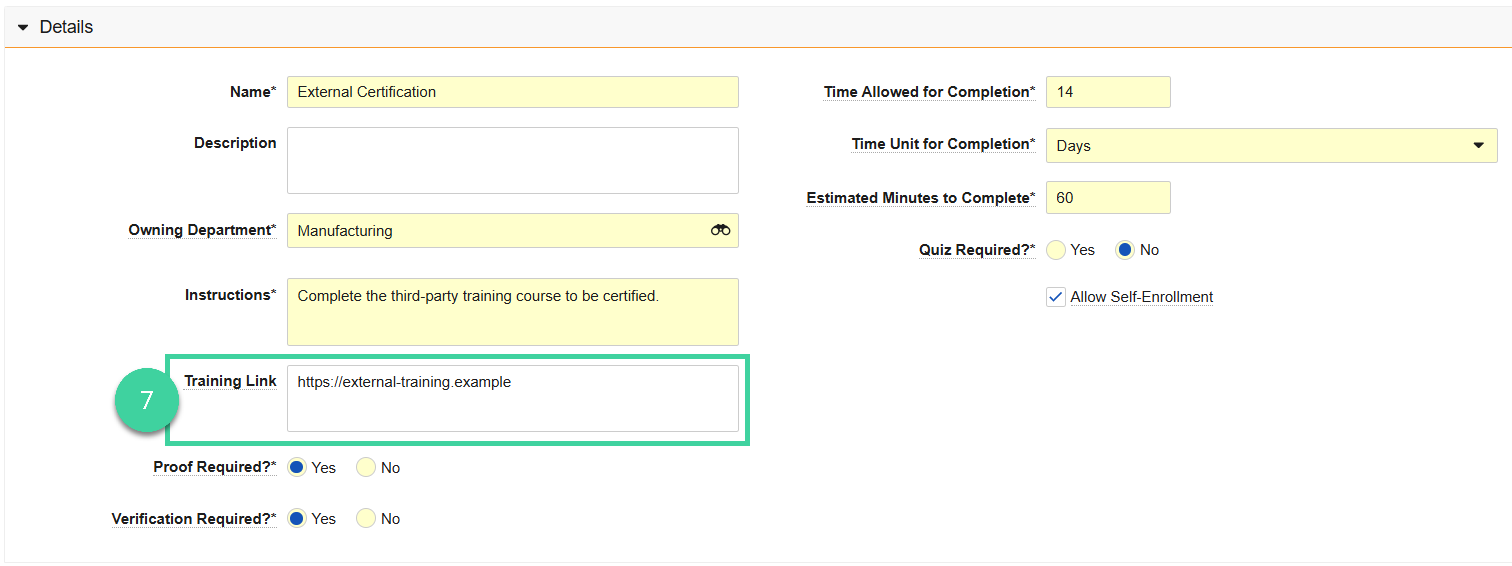 Screenshot step 7