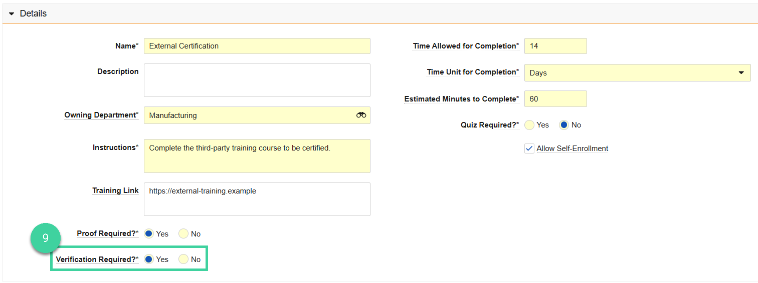 Screenshot step 9