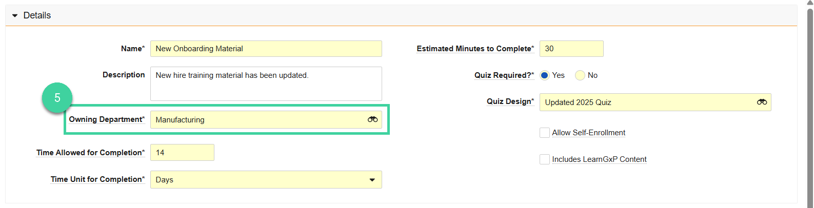 Screenshot step 5