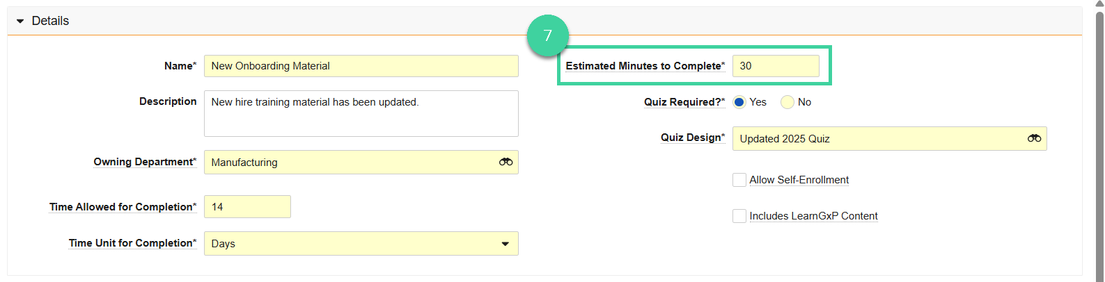 Screenshot step 7