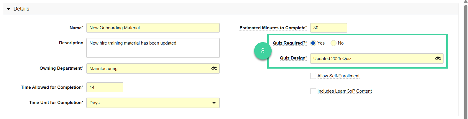Screenshot step 8