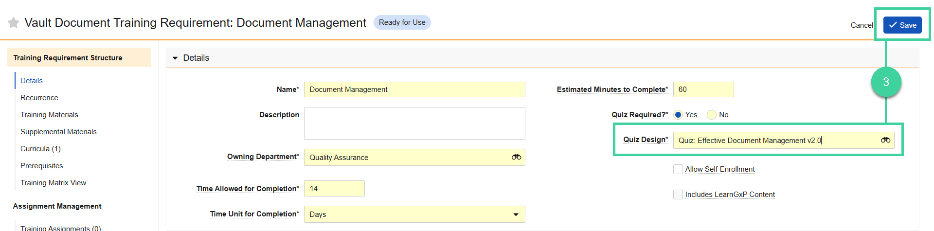 Screenshot step 3