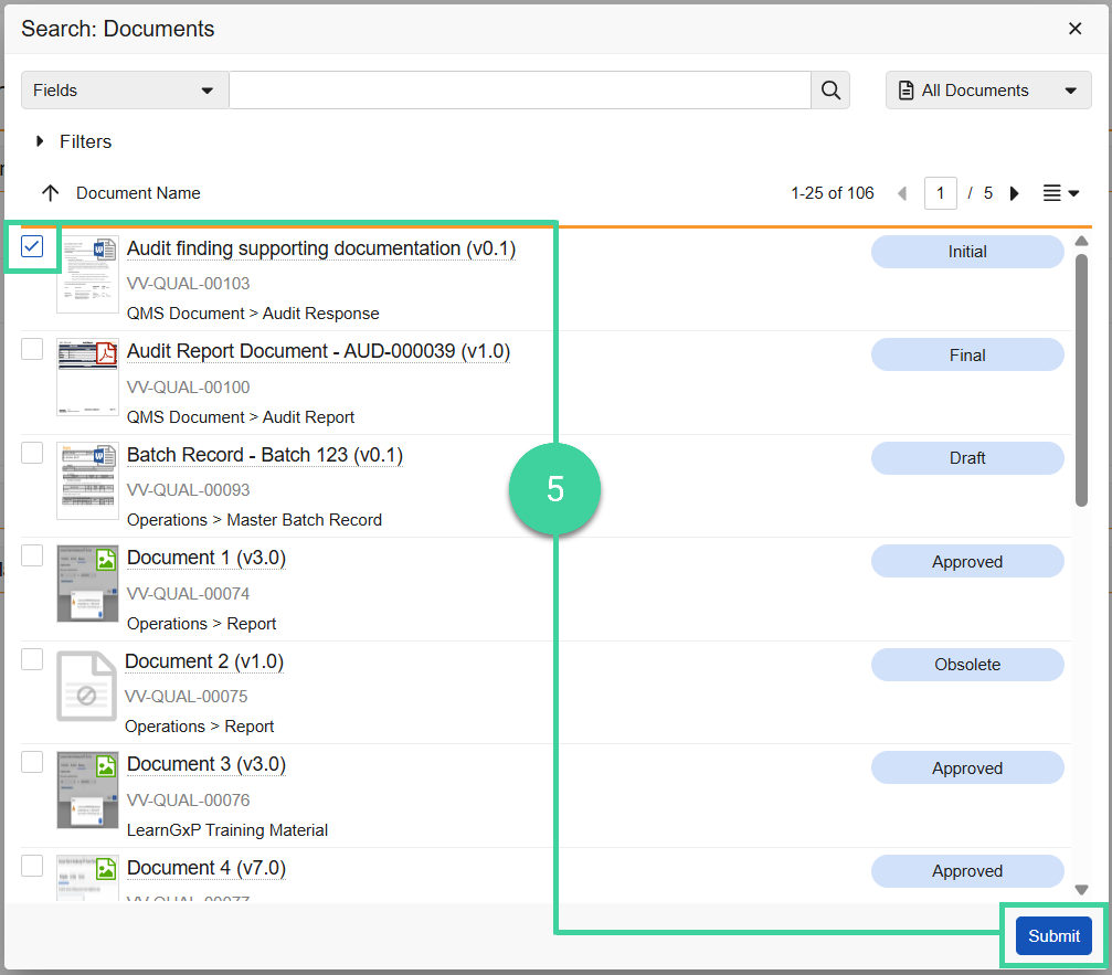 Screenshot step 5