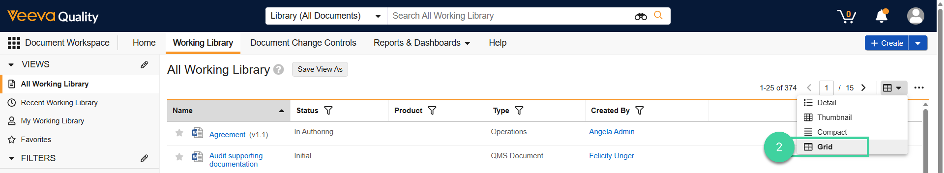 Screenshot step 2