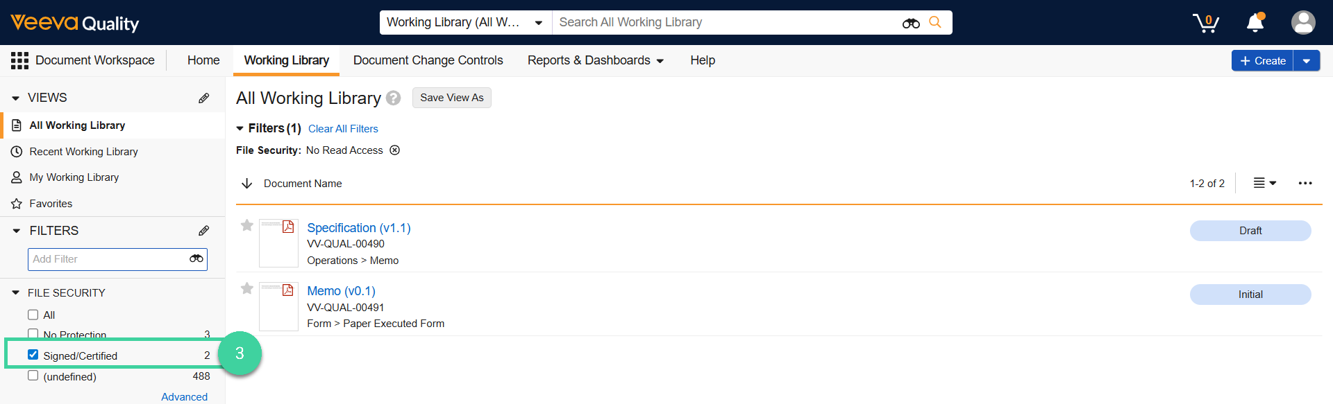 Screenshot step 3