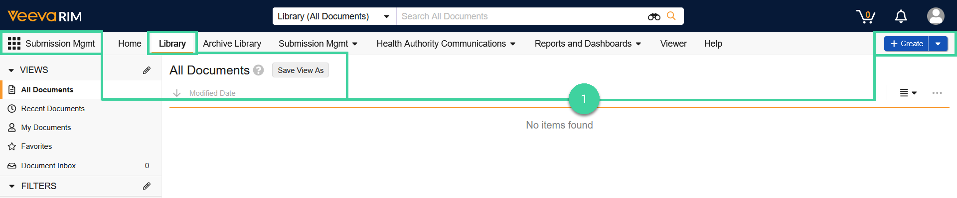 Screenshot of step 1
