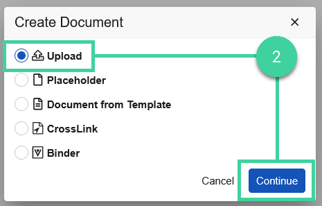 Screenshot of step 2