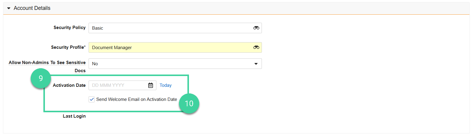 Screenshot steps 9, 10