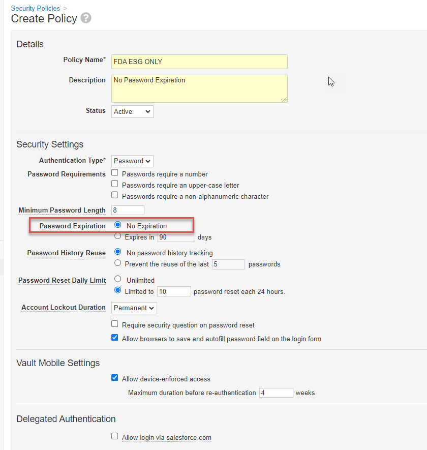 Screenshot step 1
