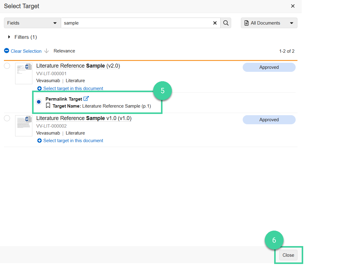 Screenshot steps 5 and 6