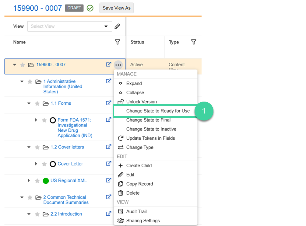 Screenshot step 1