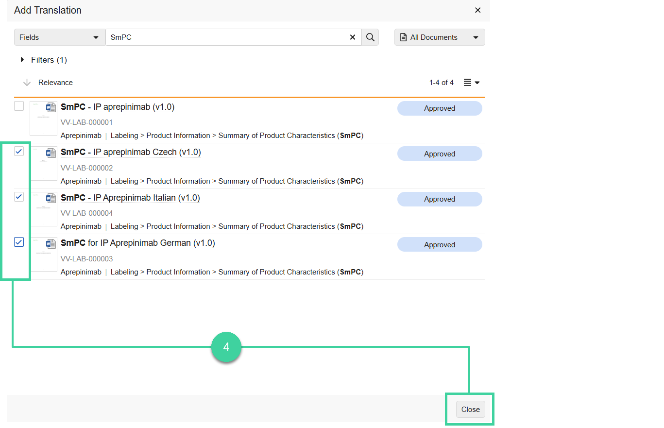 screenshot step 4